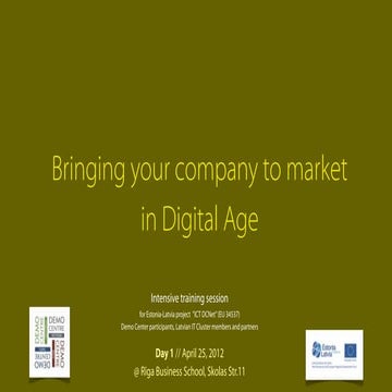 Digital Age: Changes and Challenges. For IT Cluster