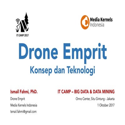 Drone Emprit: Konsep dan Teknologi