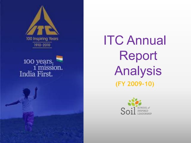 Itc Annual Report 2014 Shareholder Information ITC Annual Report Presentation.potx