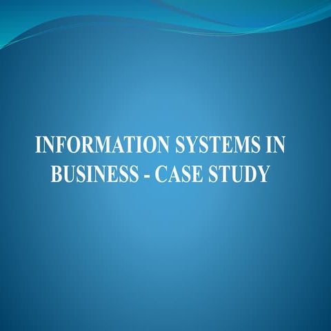 IT Case Study