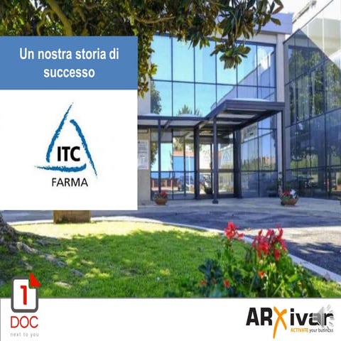 ARXivar per ITC Farma - Gestione delle Procedure Operative e dell'ordine cliente