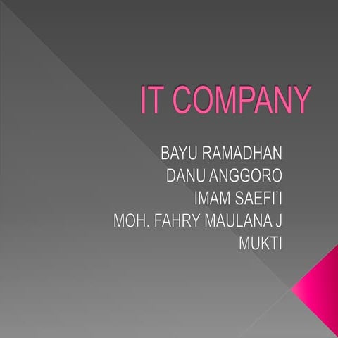 It company