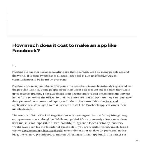 How Much Does It Cost to Build a Social Media App Like Instagram for ...