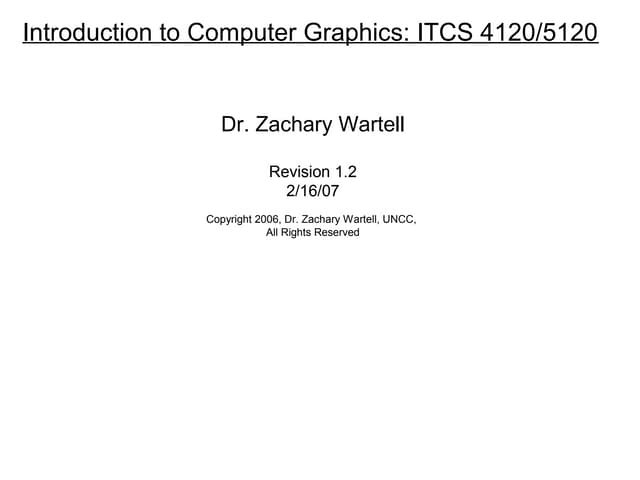Itcs 4120 introduction (c)