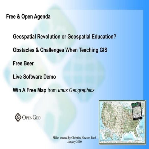 Setting the Table for Open Source GIS
