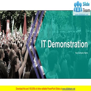 IT Demonstration PowerPoint Presentation Slides