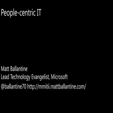 Spring ITDF Presentation