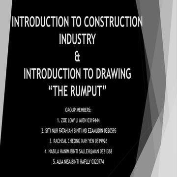 Project 1 ITD & ICI : Landscape Architeccture Drawing