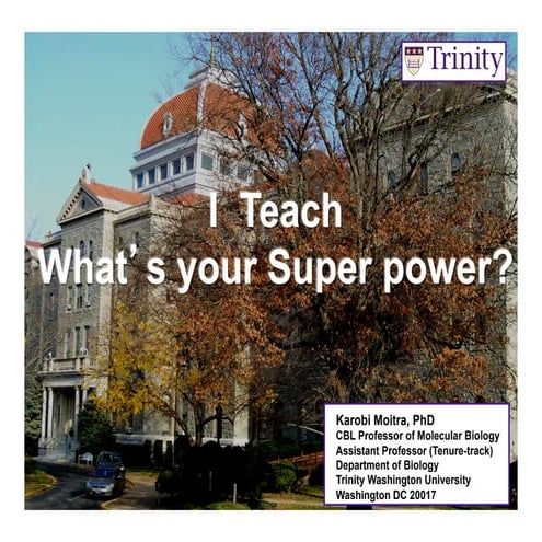 I teach, what's your superpower? ccr fyi 2013 