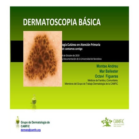 Dermatoscopia Aplicada digital avanzadapdf | PDF