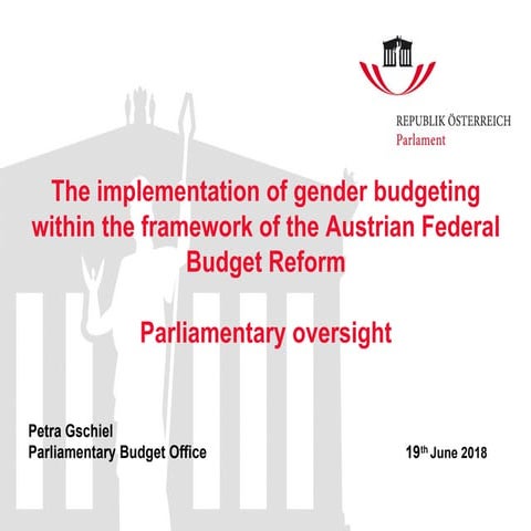 Towards Good Governance Guidelines - Petra GSCHIEL (Austria)