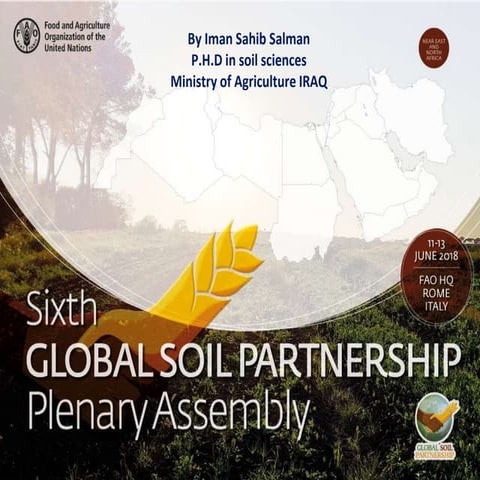 Status of the North Africa and Near East Soil Partnership | Iman Sahib Salman