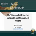 The Voluntary Guidelines for Sustainable Soil Management