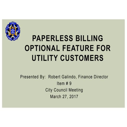 CCM 03.27.17 Item #9 Paperless bill | PDF