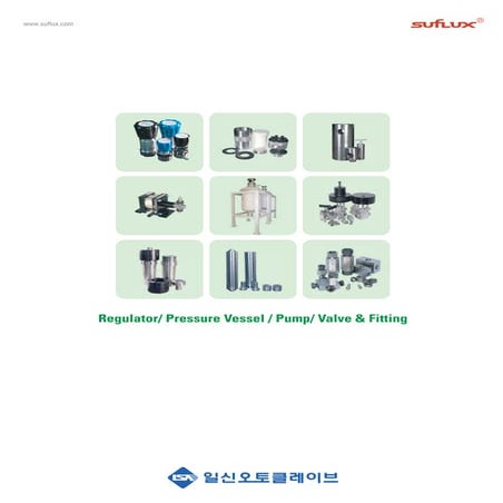 Regulator Pressure Vessel / Pump/ Valve & Fitting