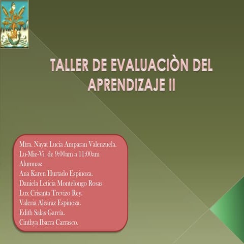 Items respuesta corta