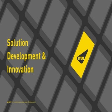 ITEN Solution Development & Innovation