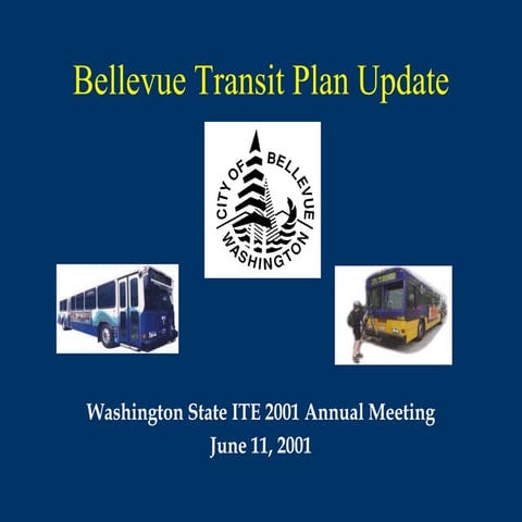 2001 WA State ITE Conference