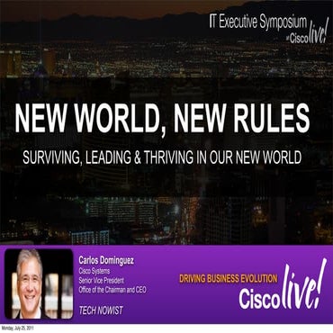IT Executive Forum, Cisco LIve 2011