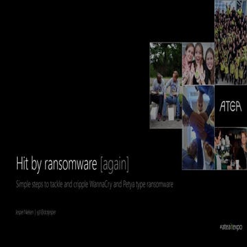 ATEA IT EXPO: Hit by ransomware - again