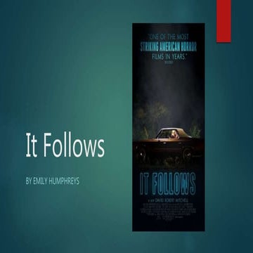 It follows analysis 