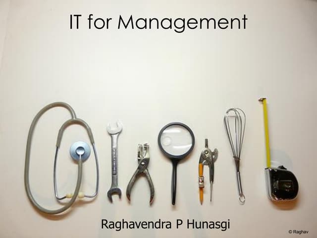 IT for management