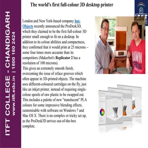 ITFT- new trends in information technology