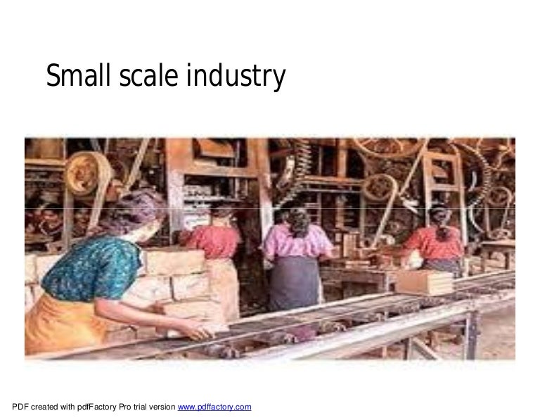 ITFT small scale industry