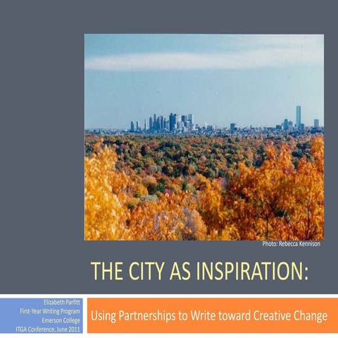 Itga june 2011 partnerships in action