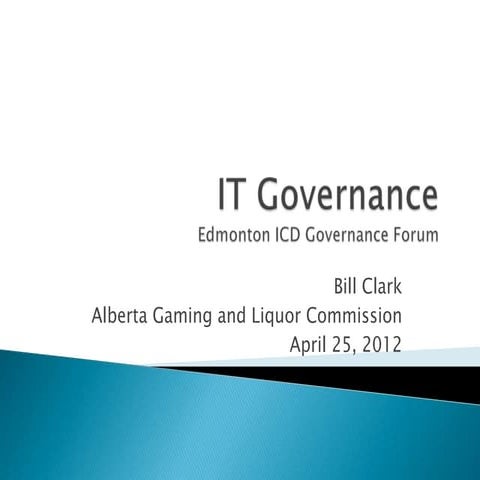 IT Governance for Board Members