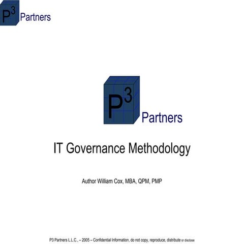 It Governance Methodology Cox