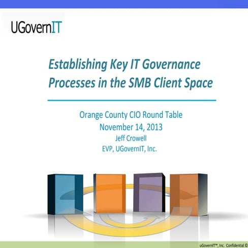 It Governance OC CIO Nov,2013