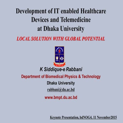 Local Solution with Global Potential