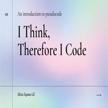 I Think, therefore I Code.pdf