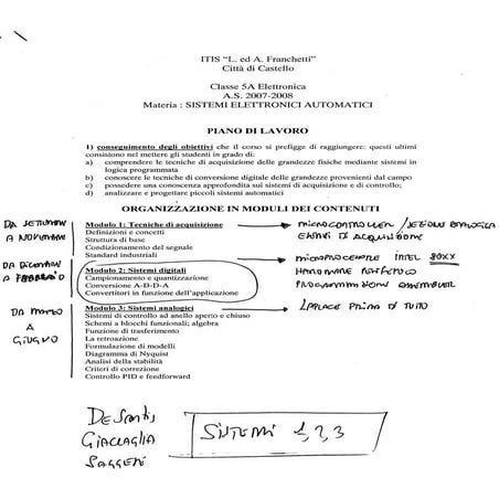 ITI Elettronica - Sistemi Elettrici