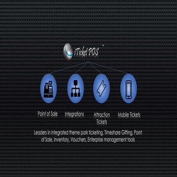 iTicket pos Retail and Gifting POS gui | PPTX