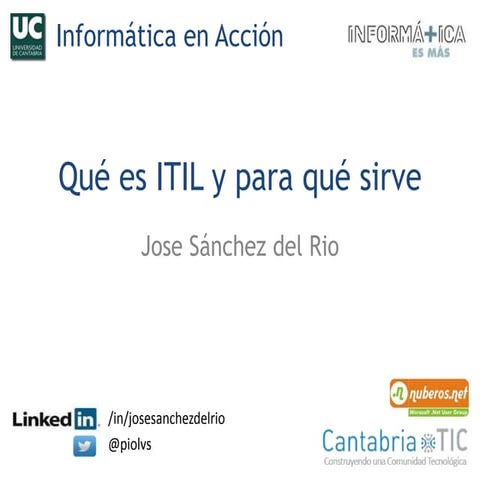 ITIL: Qué es y para qué sirve