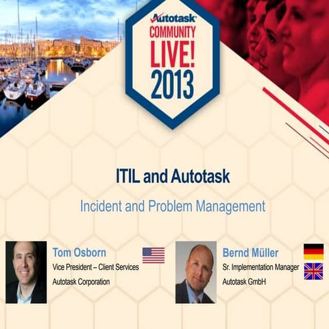 ITIL and Autotask: Incident & Problem Management