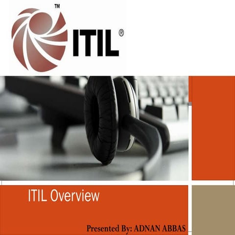 ITIL v3 Foundation Overview