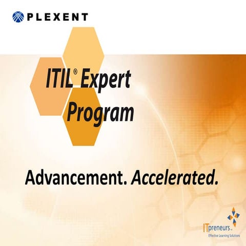 ITIL Expert Certification Program 