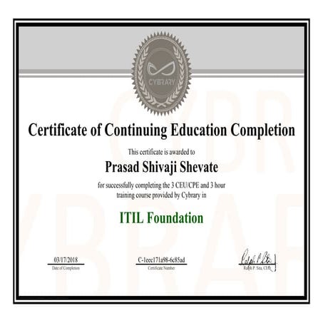 Itil foundation | PDF