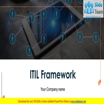 Itil Framework PowerPoint Presentation Slides 