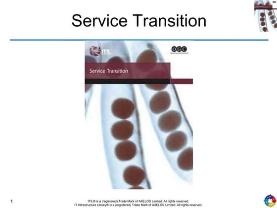 ITIL service transition