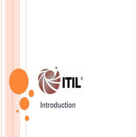 ITIL V3 introduction