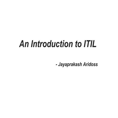 Itil V3