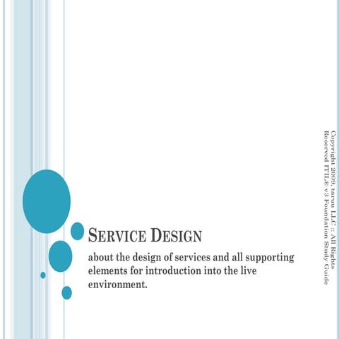 Itil v3 foundation study guide   service design