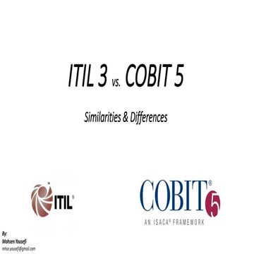 ITIL vs. COBIT