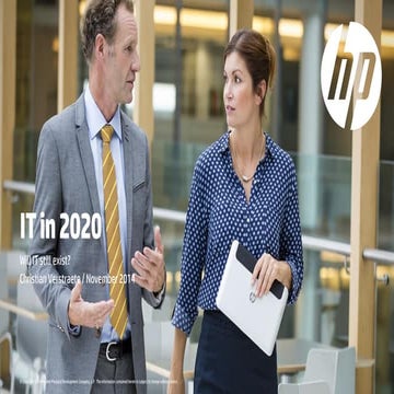 Will IT still exist in 2020?