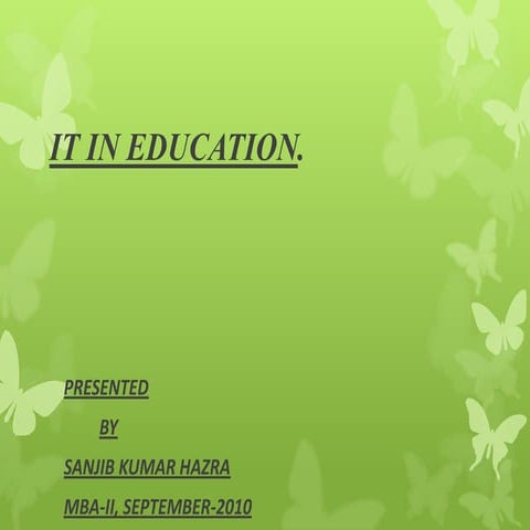 It in education