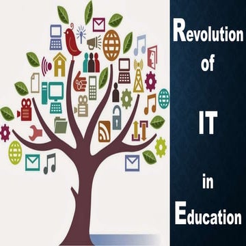 Revolution of IT in Education 